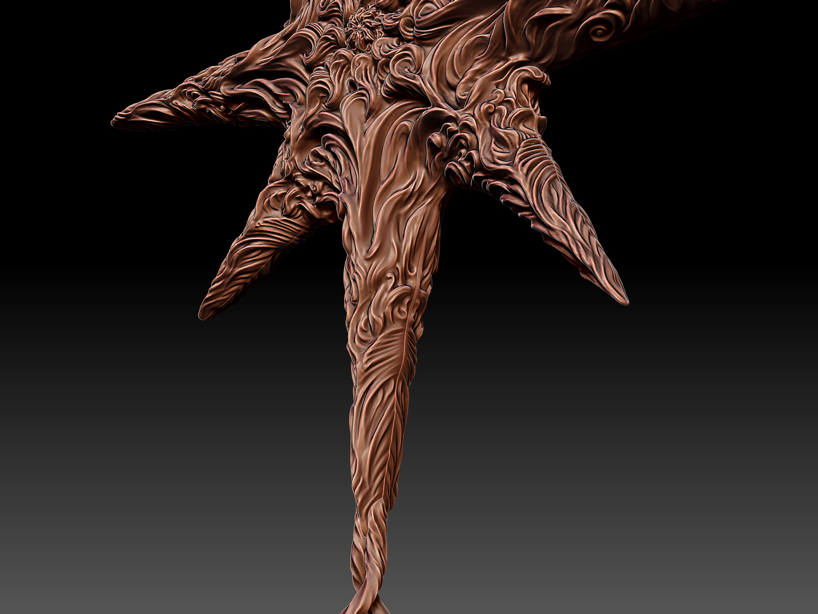 Christmas Star. Digital Sculpting for 3D-Printing and Production